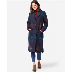PENDLETON SADDLE MOUNTAIN BLANKET COAT XXS